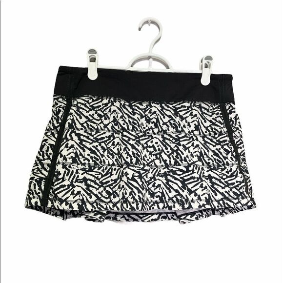 𝅺lululemon Pace Rival Skirt II Brushed Animal - Picture 11 of 12